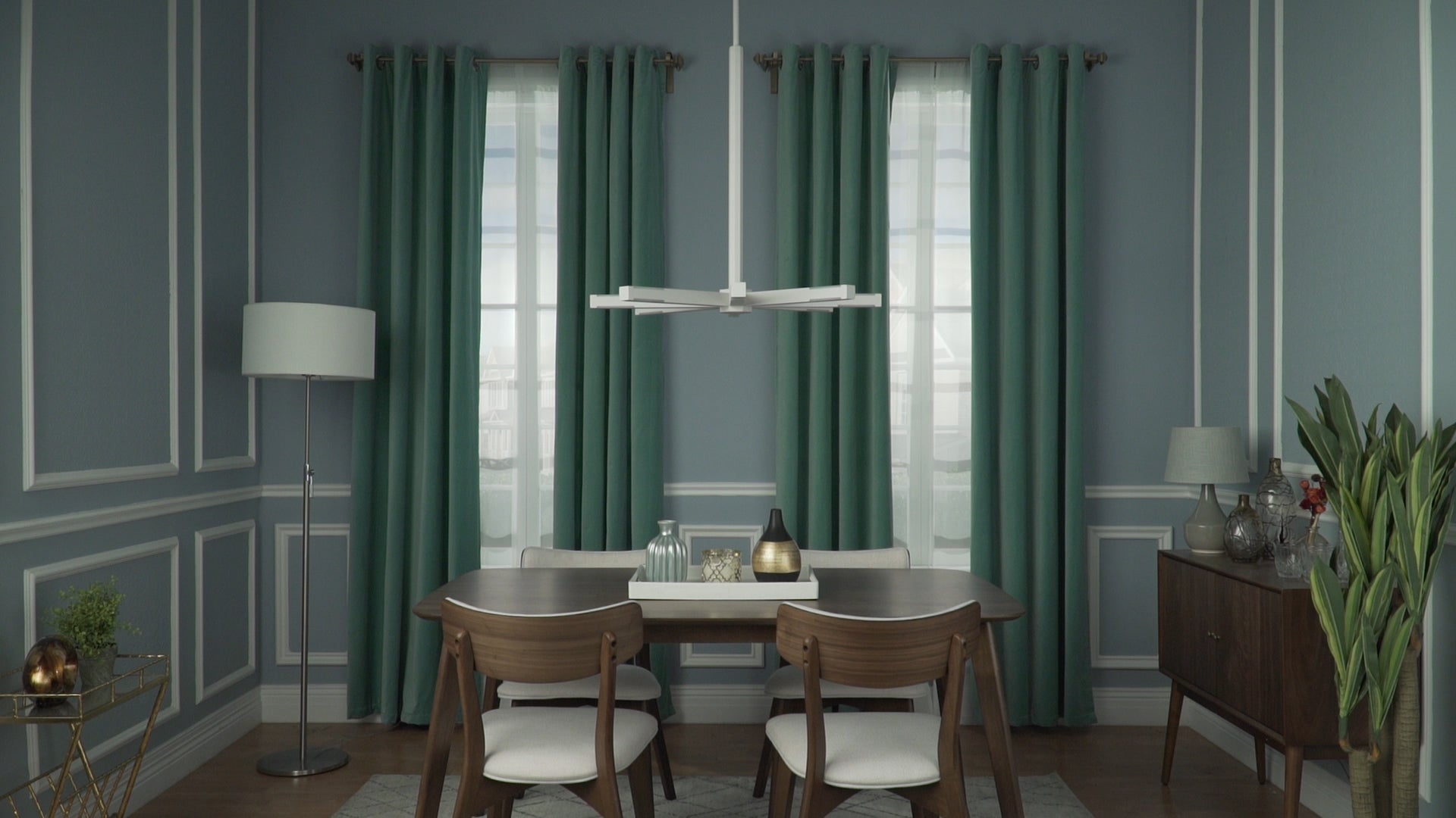 Spoke LED Pendant