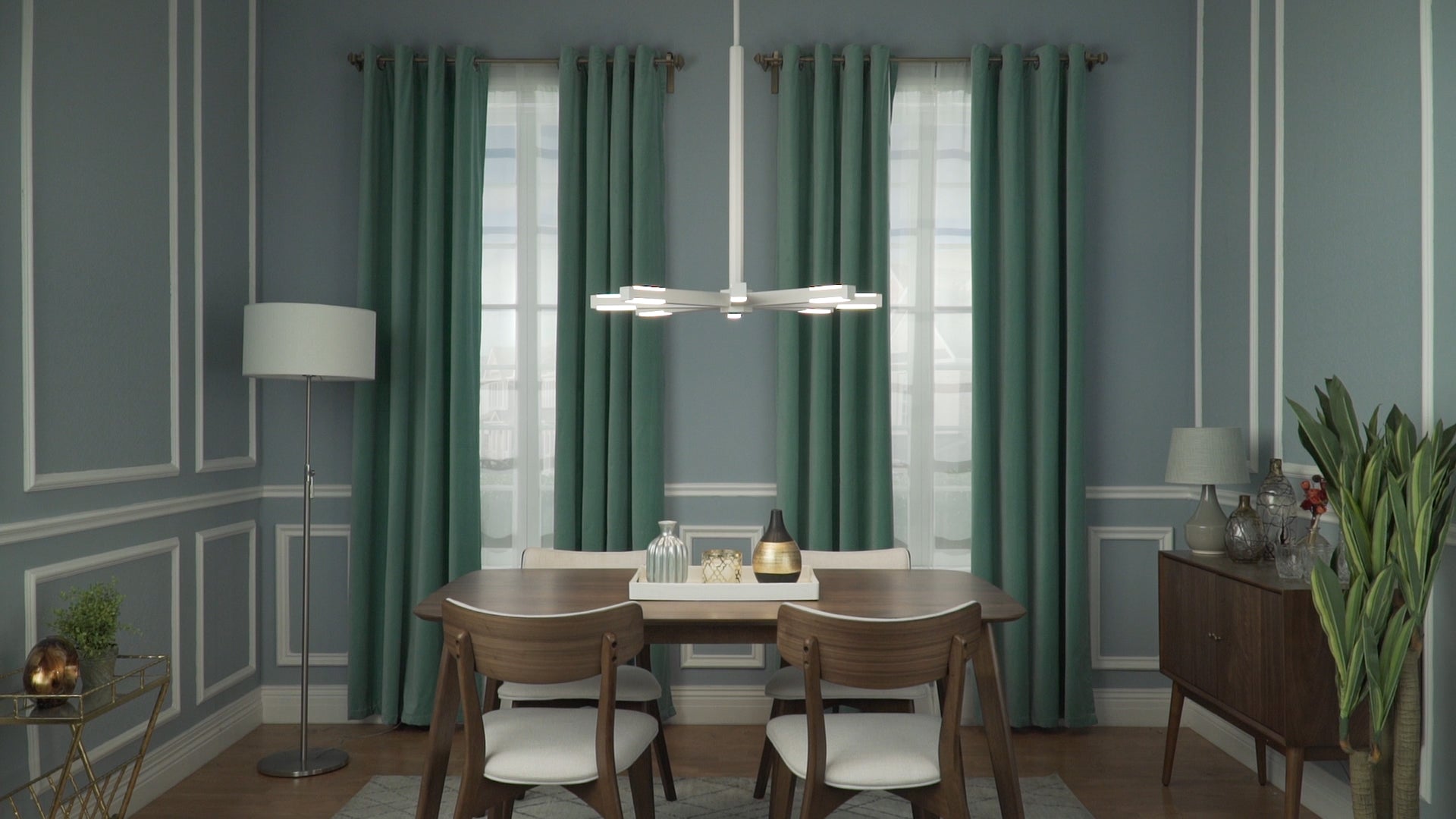 Spoke LED Pendant