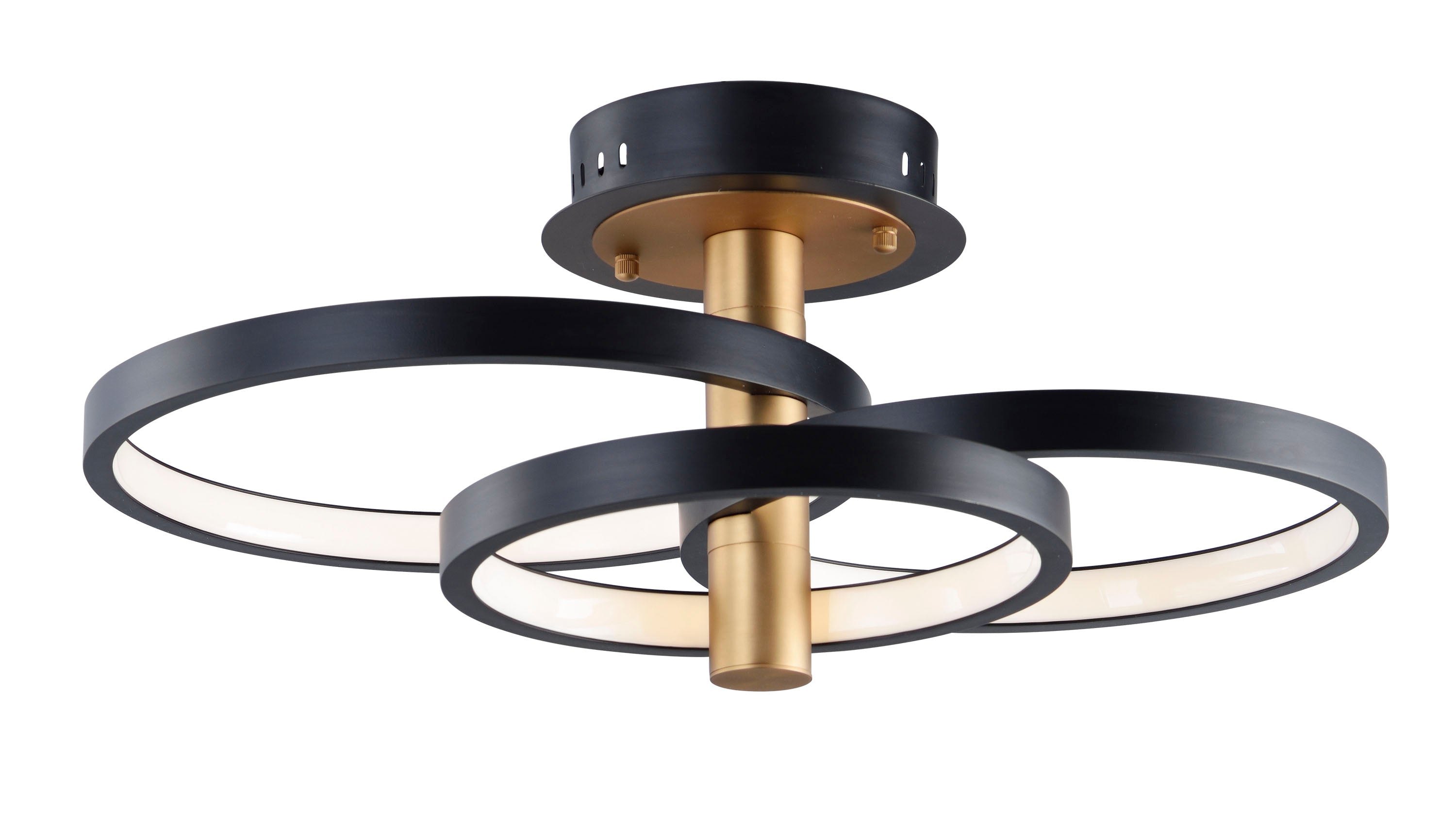 Hoopla Semi-Flush Mount