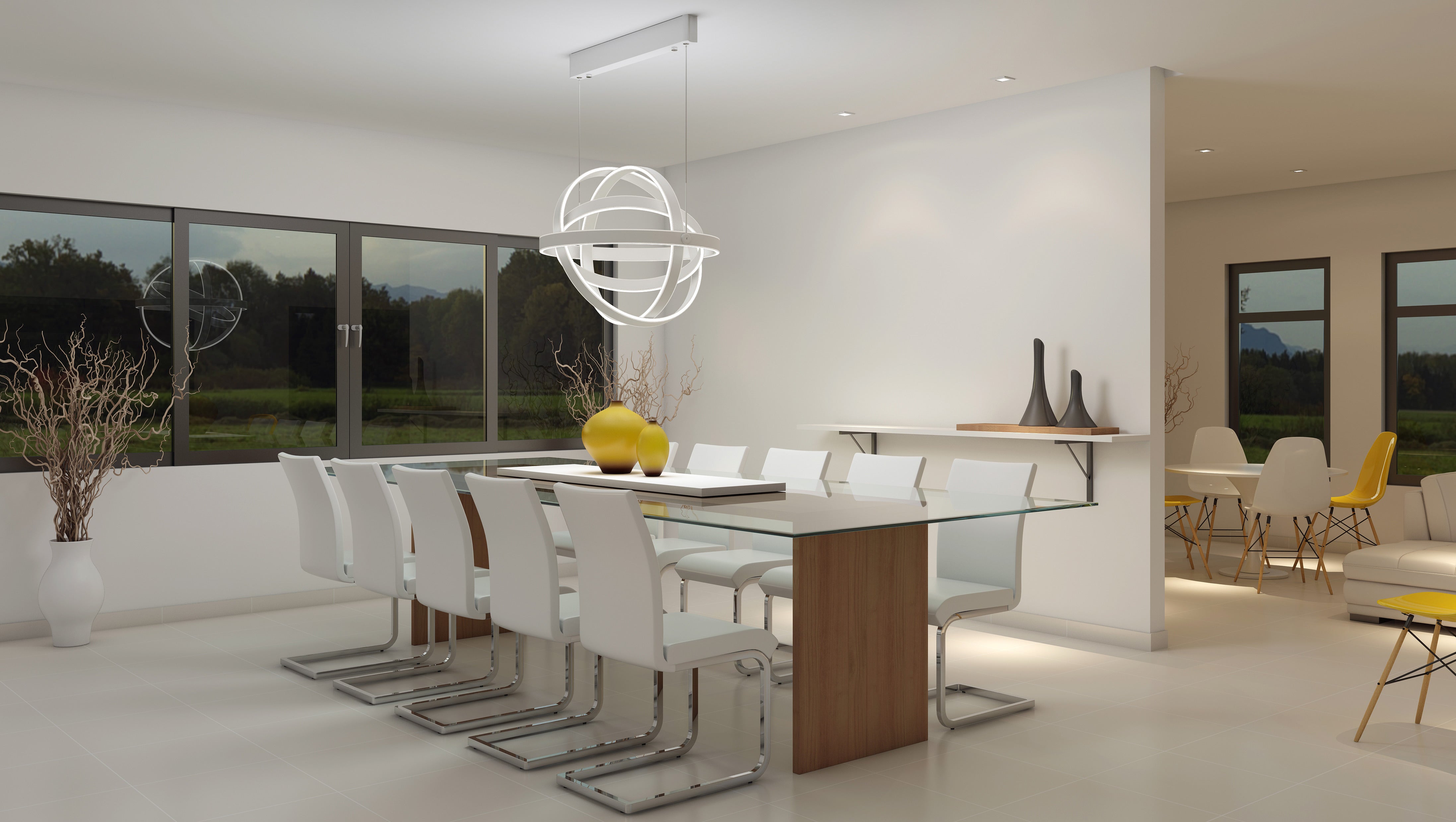 Gyro LED Pendant
