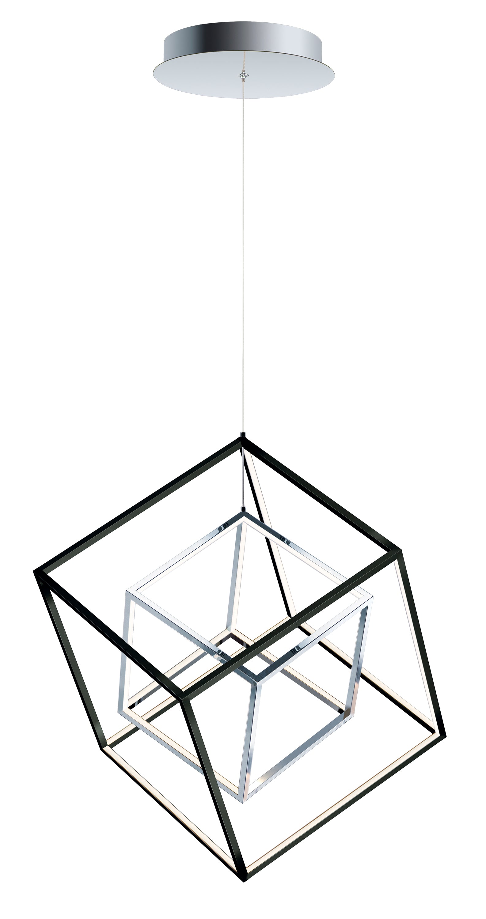 4 Square Pendant