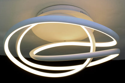 Twisted Flush Mount