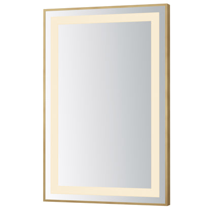 Framed LED Mirror