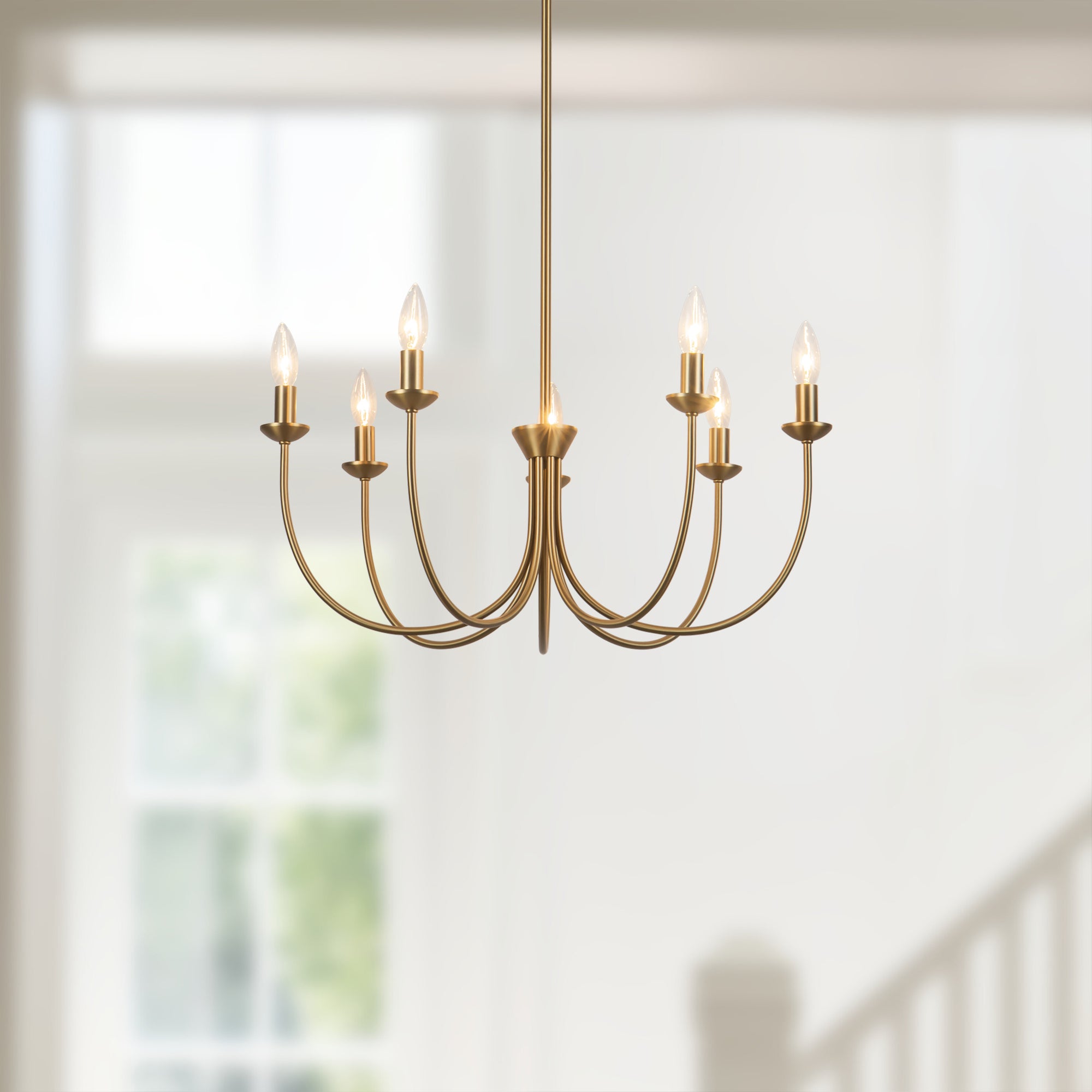 Ember 26" Gold Chandelier
