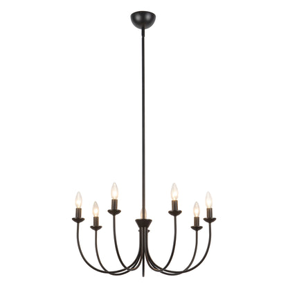 Ember 26" Black Chandelier