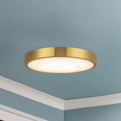 Evelyn 7" dimmable LED Flush Mount