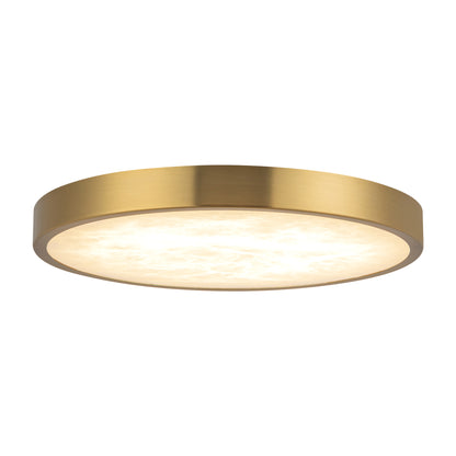 Evelyn 9" dimmable LED Flush Mount