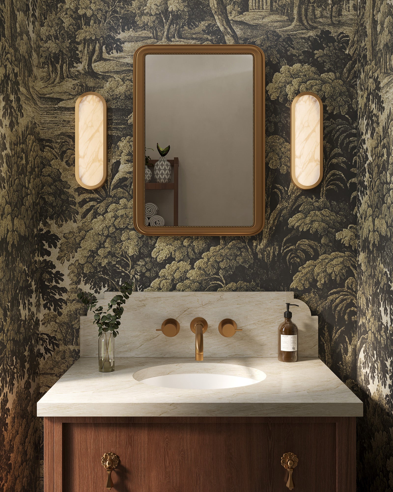 Evelyn 16" dimmable LED Bathroom Vanity Light