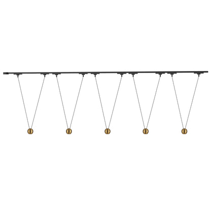 Faria Double 81" dimmable LED Trilo Ceiling Kit