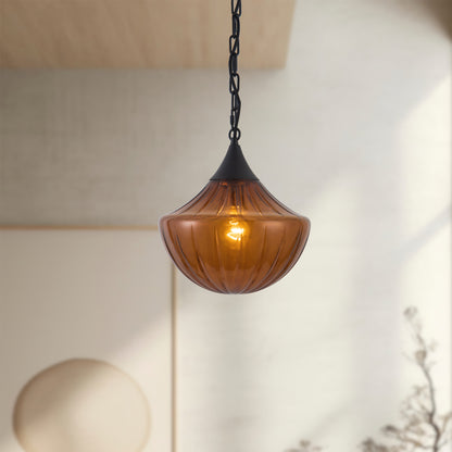 Farrah 12" Black Pendant