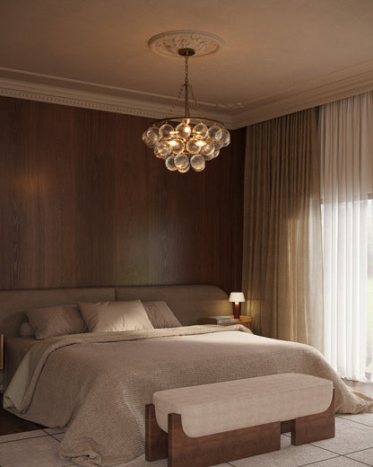 Faye 24" Gold Chandelier