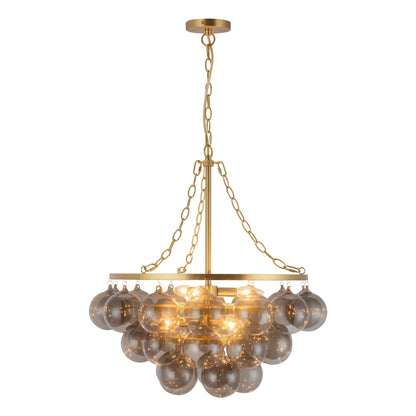 Faye 24" Gold Chandelier
