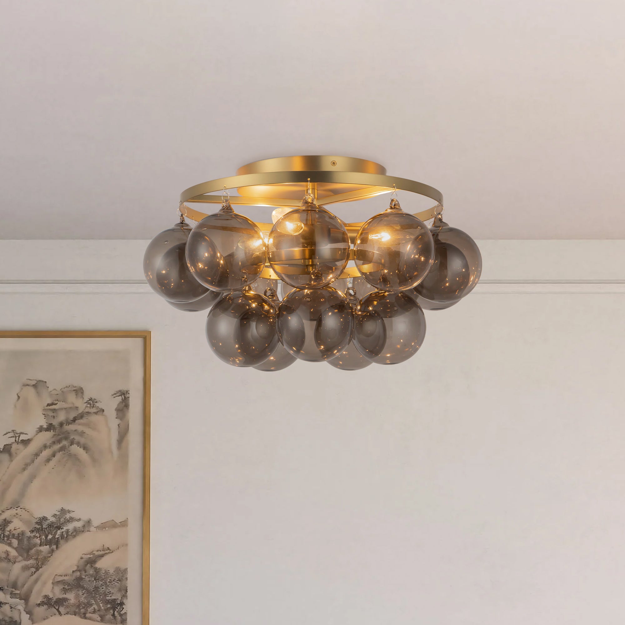 Faye 18" Semi-Flush Mount