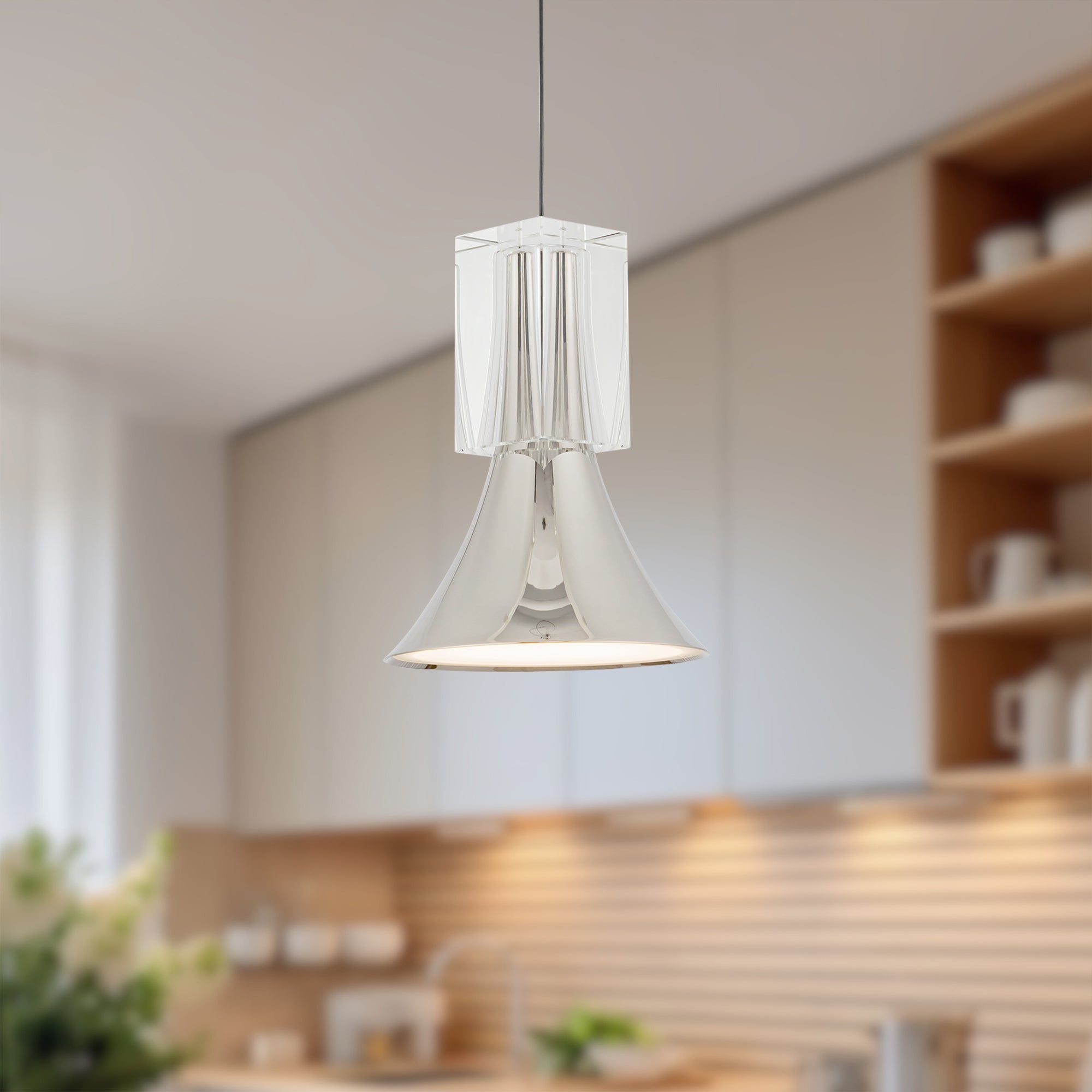 Floe 8" LED Pendant