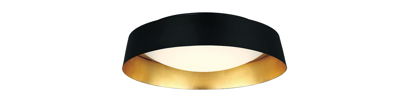 Gilt Flush Mount Light