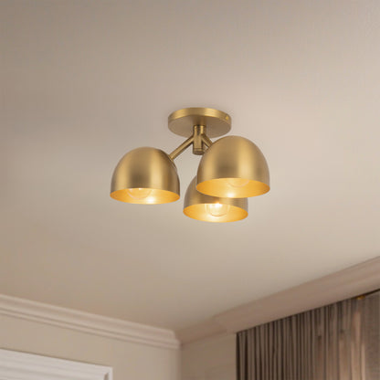 Fosso 13" Semi-Flush Mount