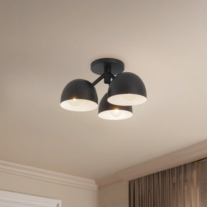 Fosso 13" Semi-Flush Mount