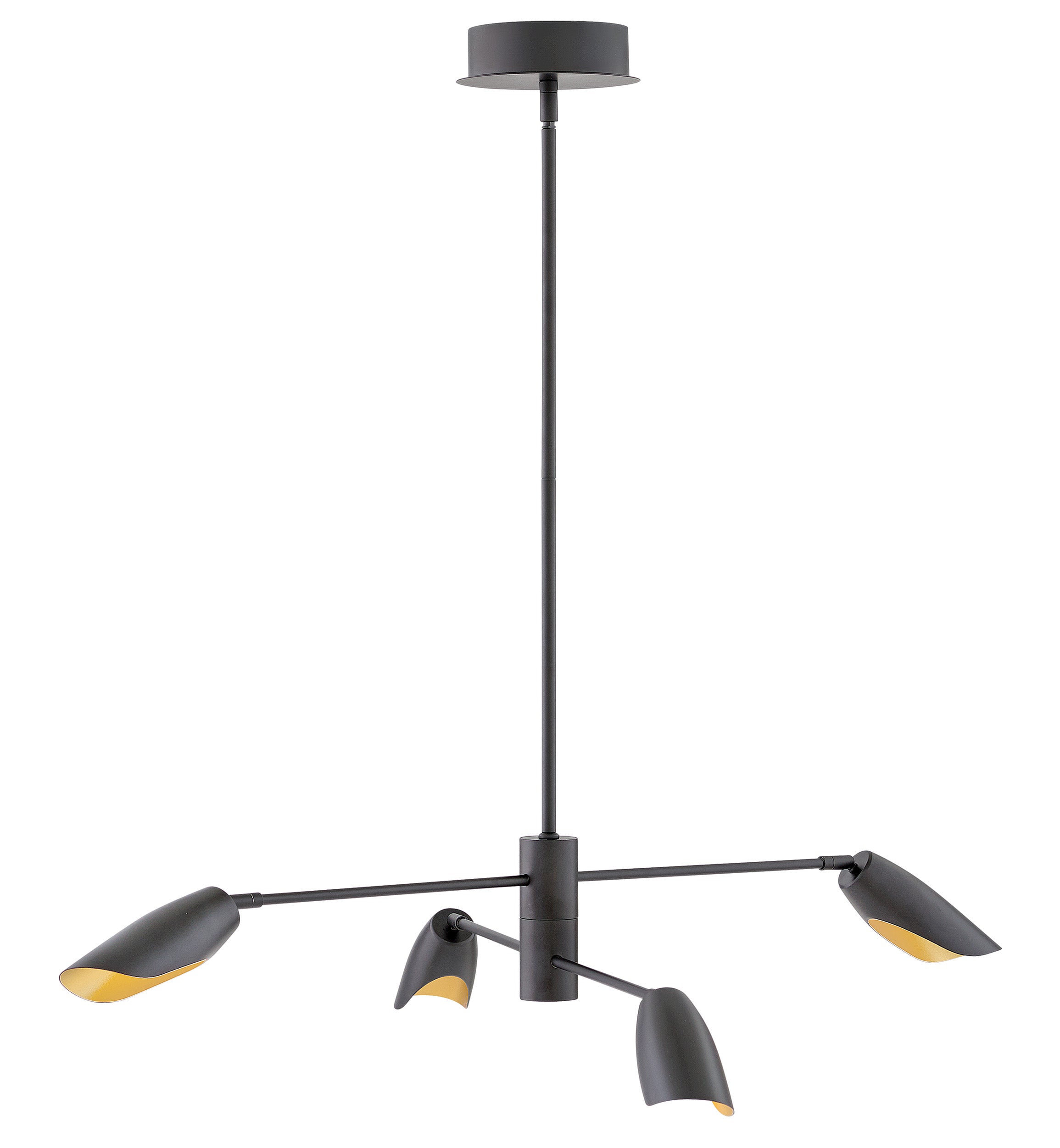 Bowery Large Adjustable Convertible Single Tier Chandelie
