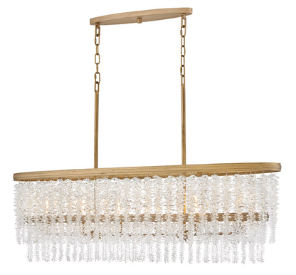 Rubina Medium Six Light Linear