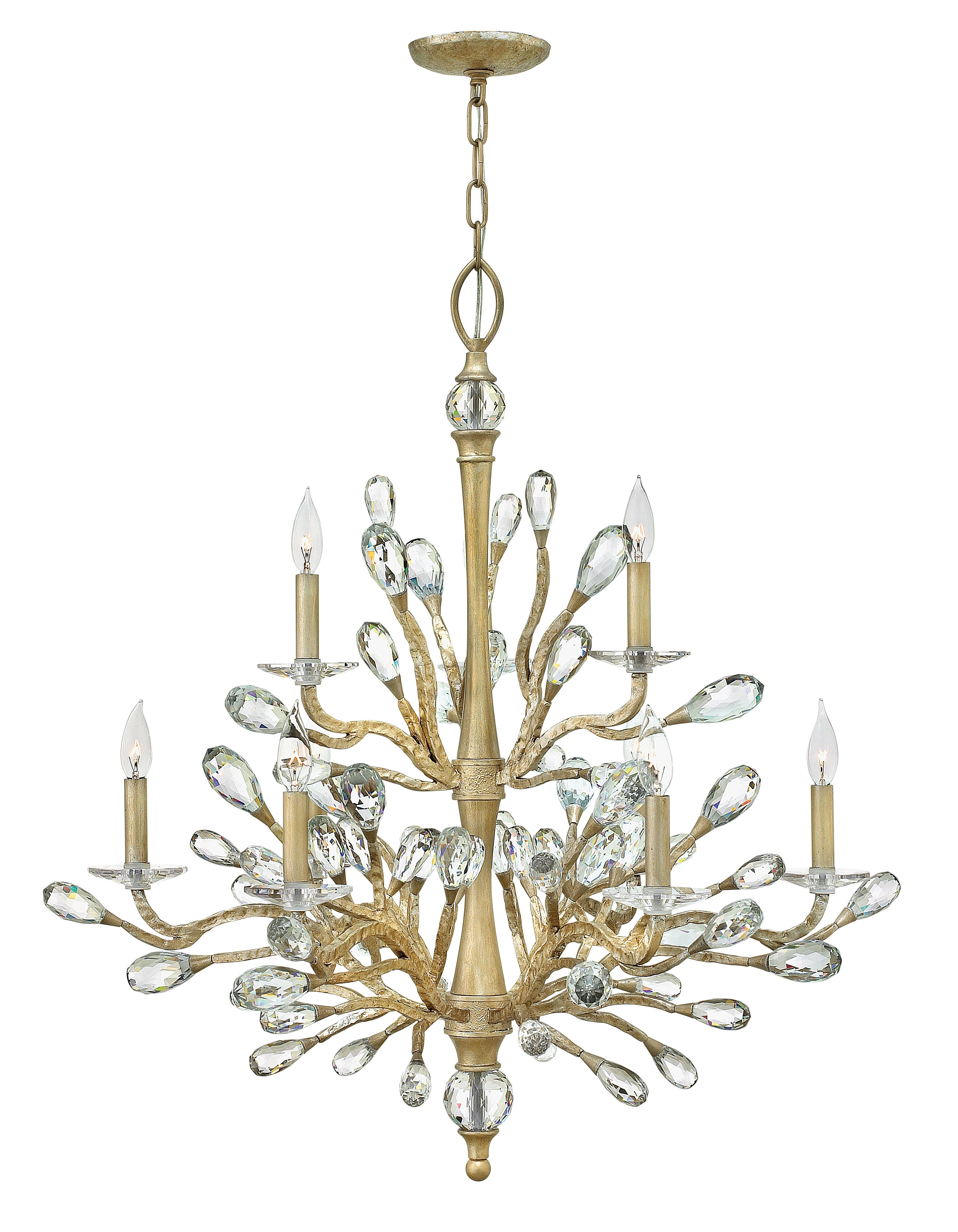 Eve Medium Two Tier Chandelier