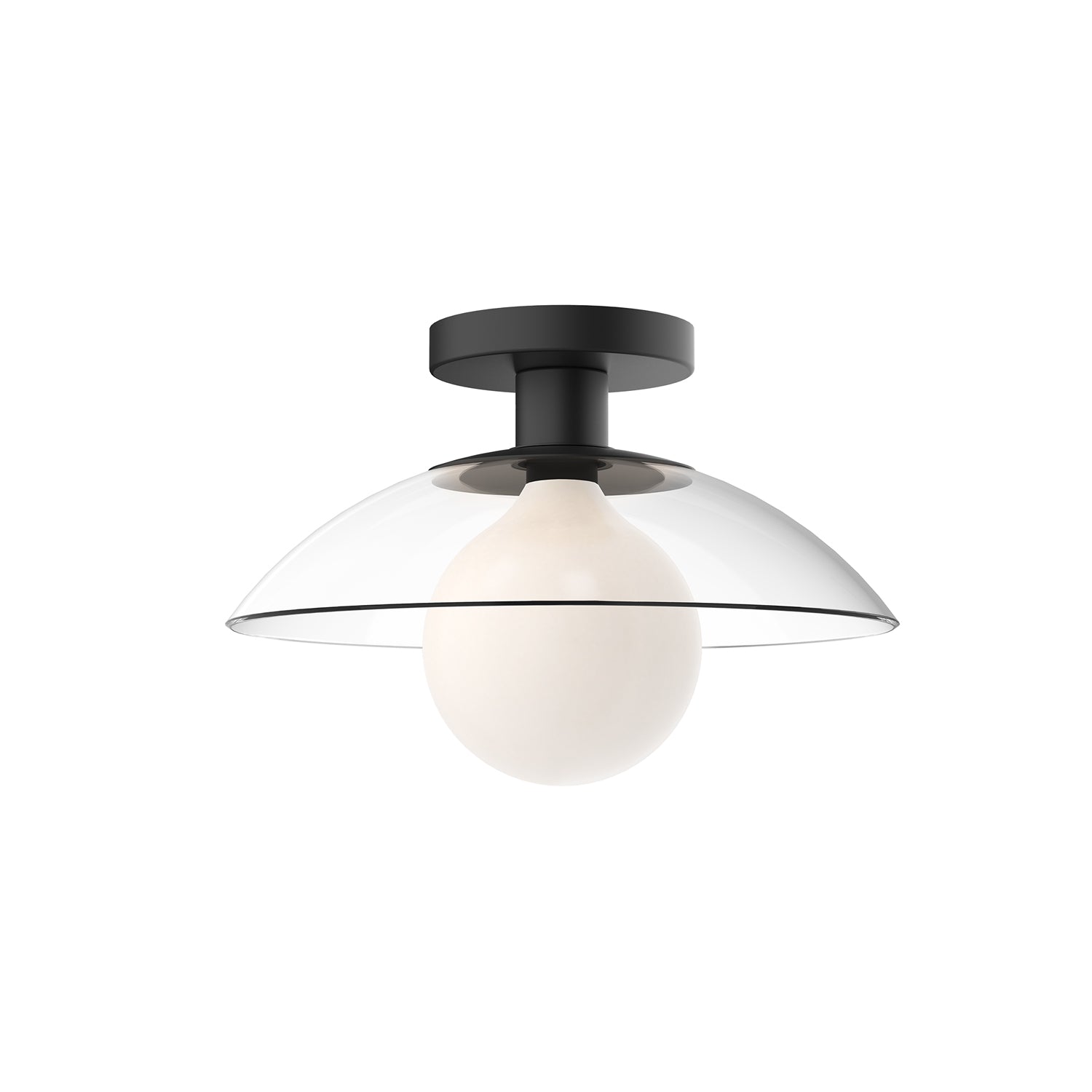 Francesca 12" 1 Light Semi Flush Mount