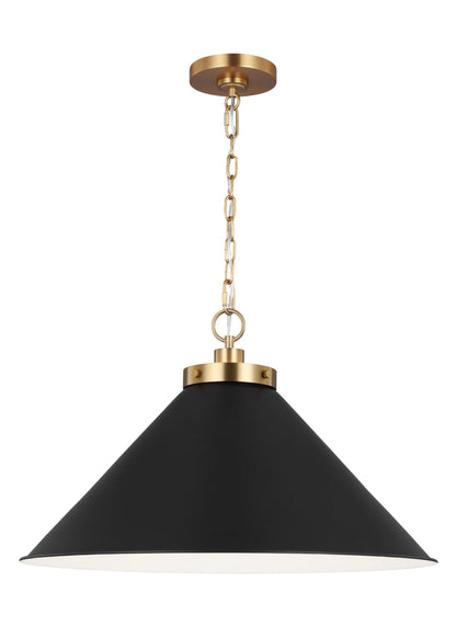 Wellfleet Wide Cone Pendant