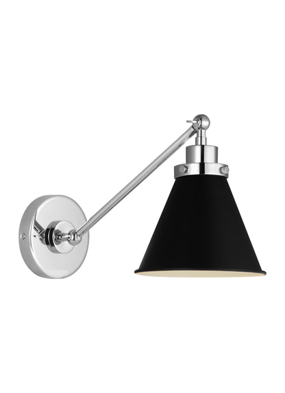 Wellfleet Single Arm Cone Task Sconce