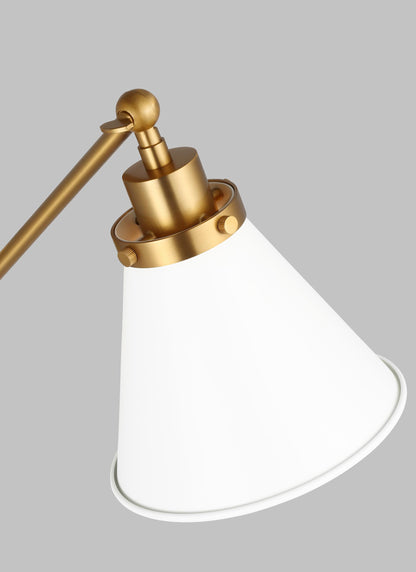 Wellfleet Single Arm Cone Task Sconce
