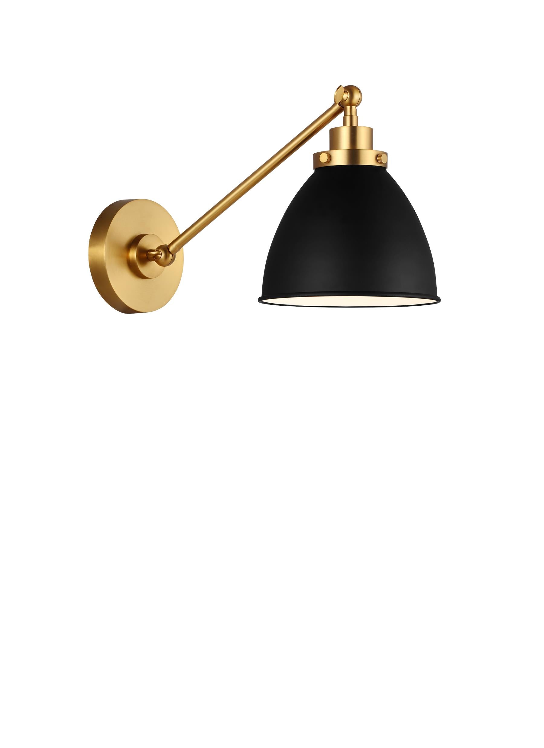 Wellfleet Single Arm Dome Task Sconce
