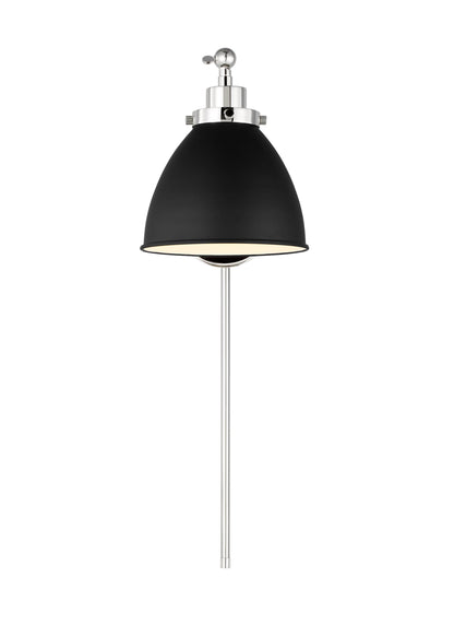 Wellfleet Single Arm Dome Task Sconce