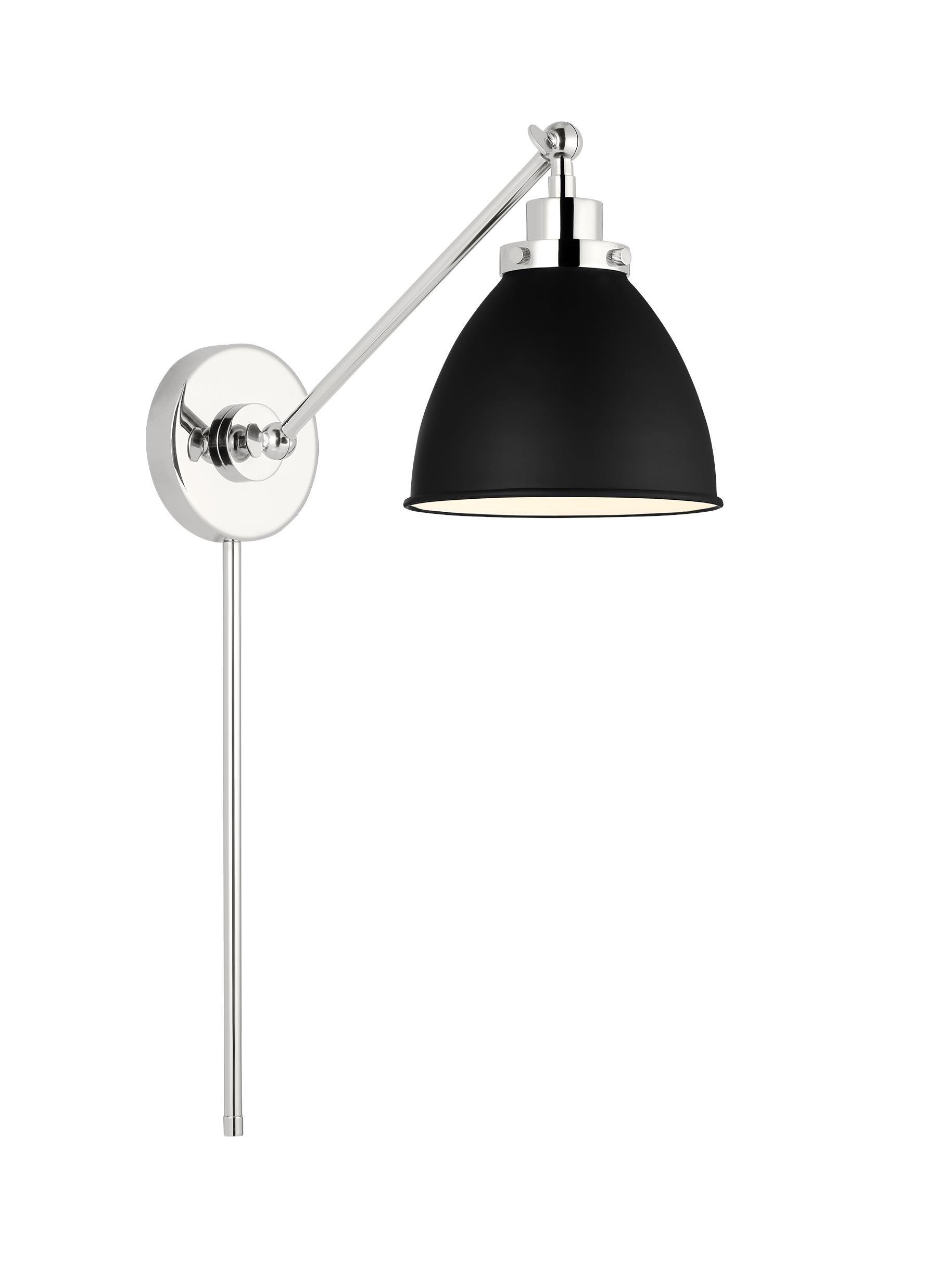 Wellfleet Single Arm Dome Task Sconce