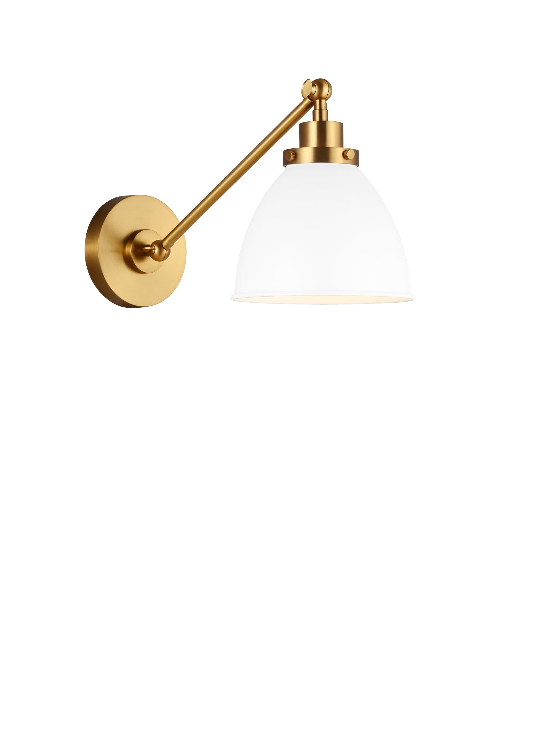 Wellfleet Single Arm Dome Task Sconce