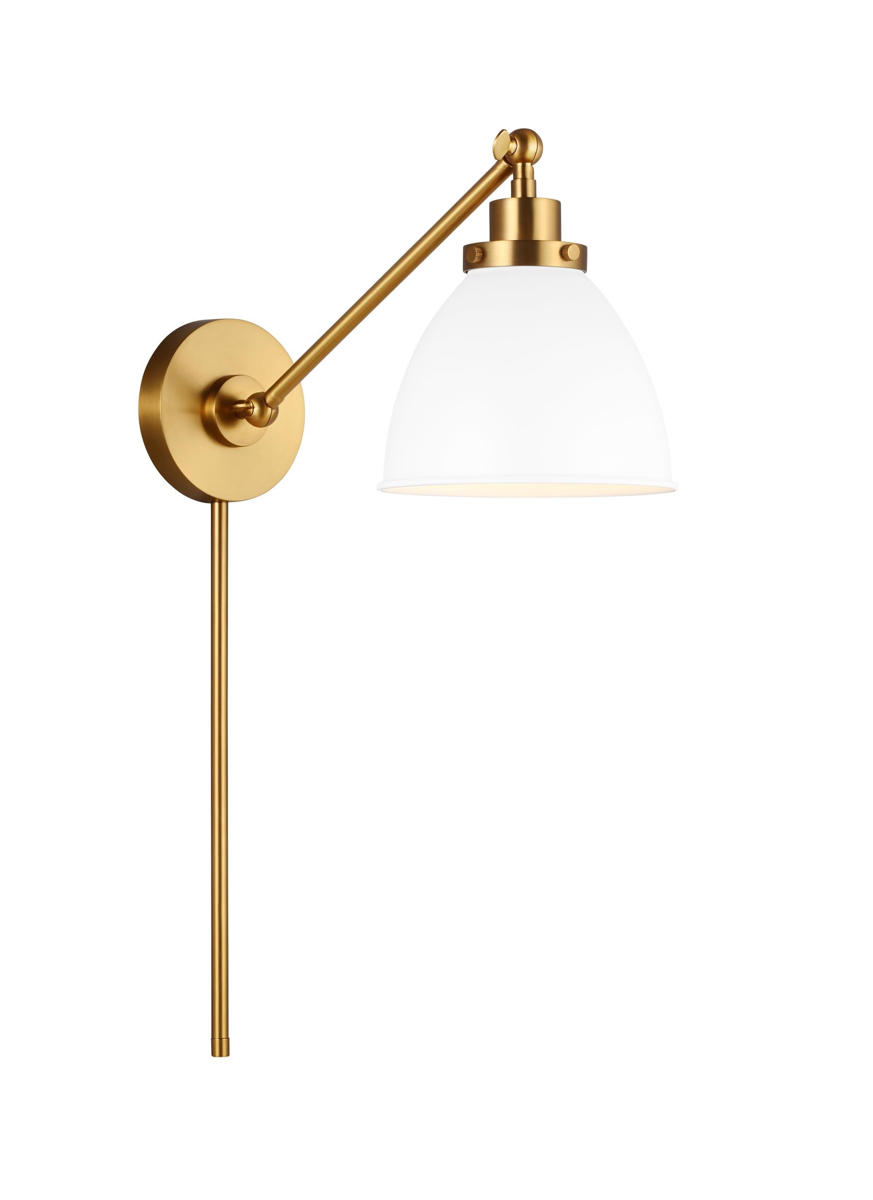 Wellfleet Single Arm Dome Task Sconce