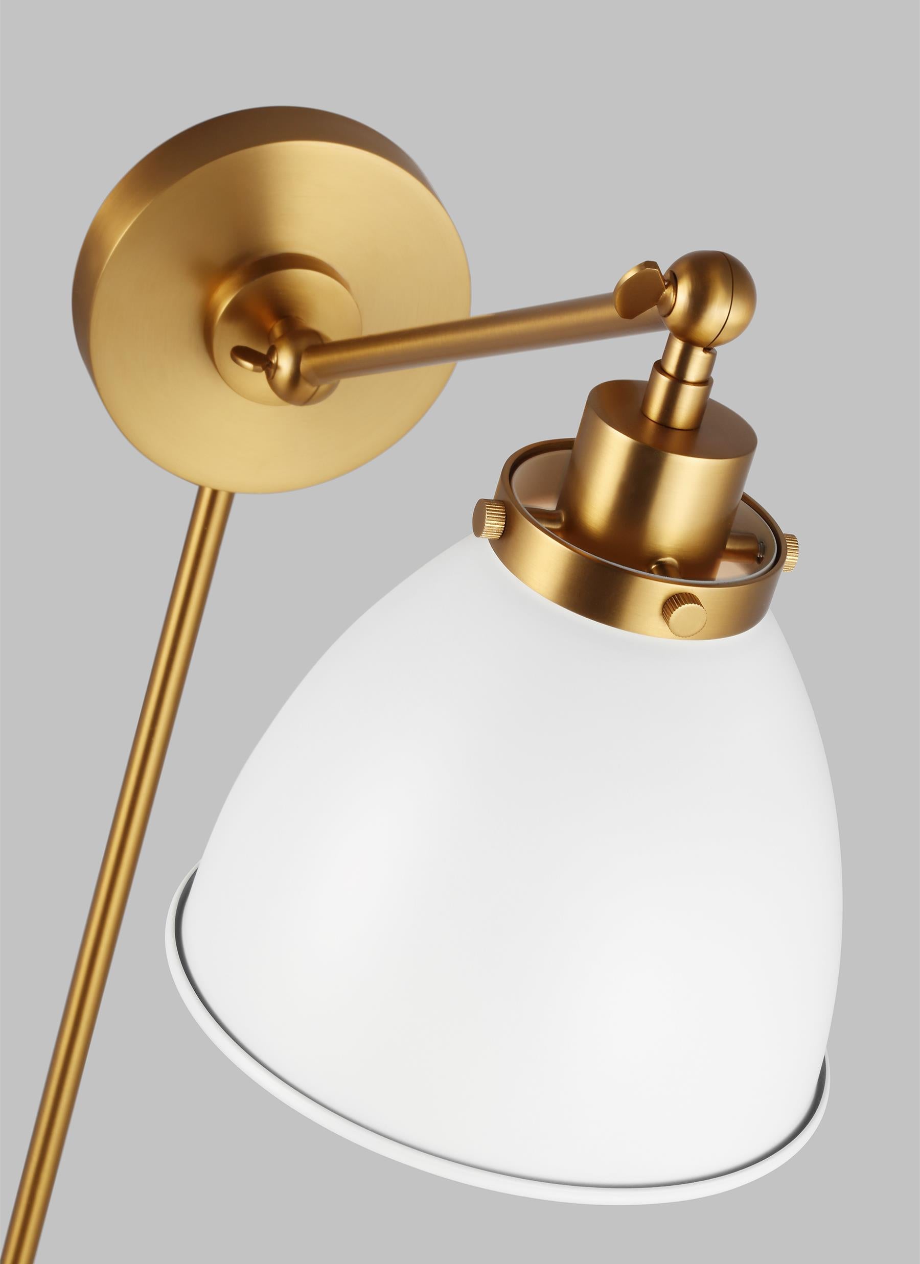 Wellfleet Single Arm Dome Task Sconce