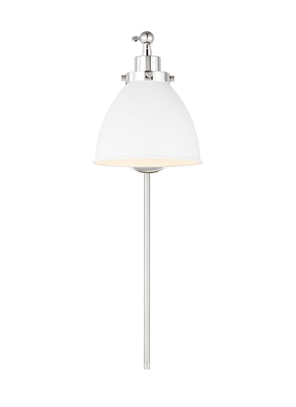 Wellfleet Single Arm Dome Task Sconce