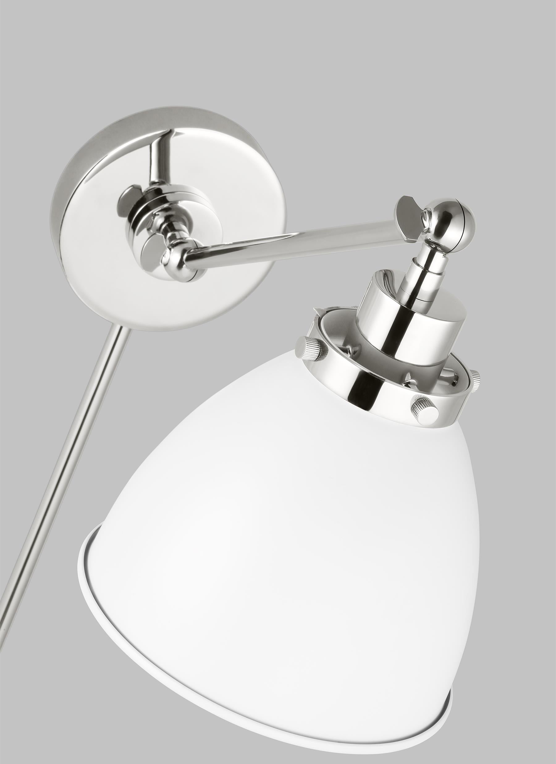 Wellfleet Single Arm Dome Task Sconce