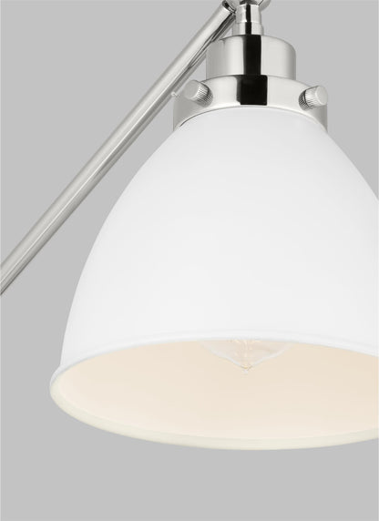 Wellfleet Single Arm Dome Task Sconce