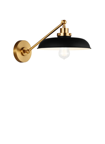 Wellfleet Single Arm Wide Task Sconce