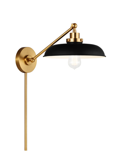 Wellfleet Single Arm Wide Task Sconce