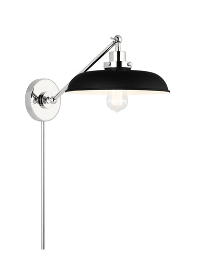 Wellfleet Single Arm Wide Task Sconce