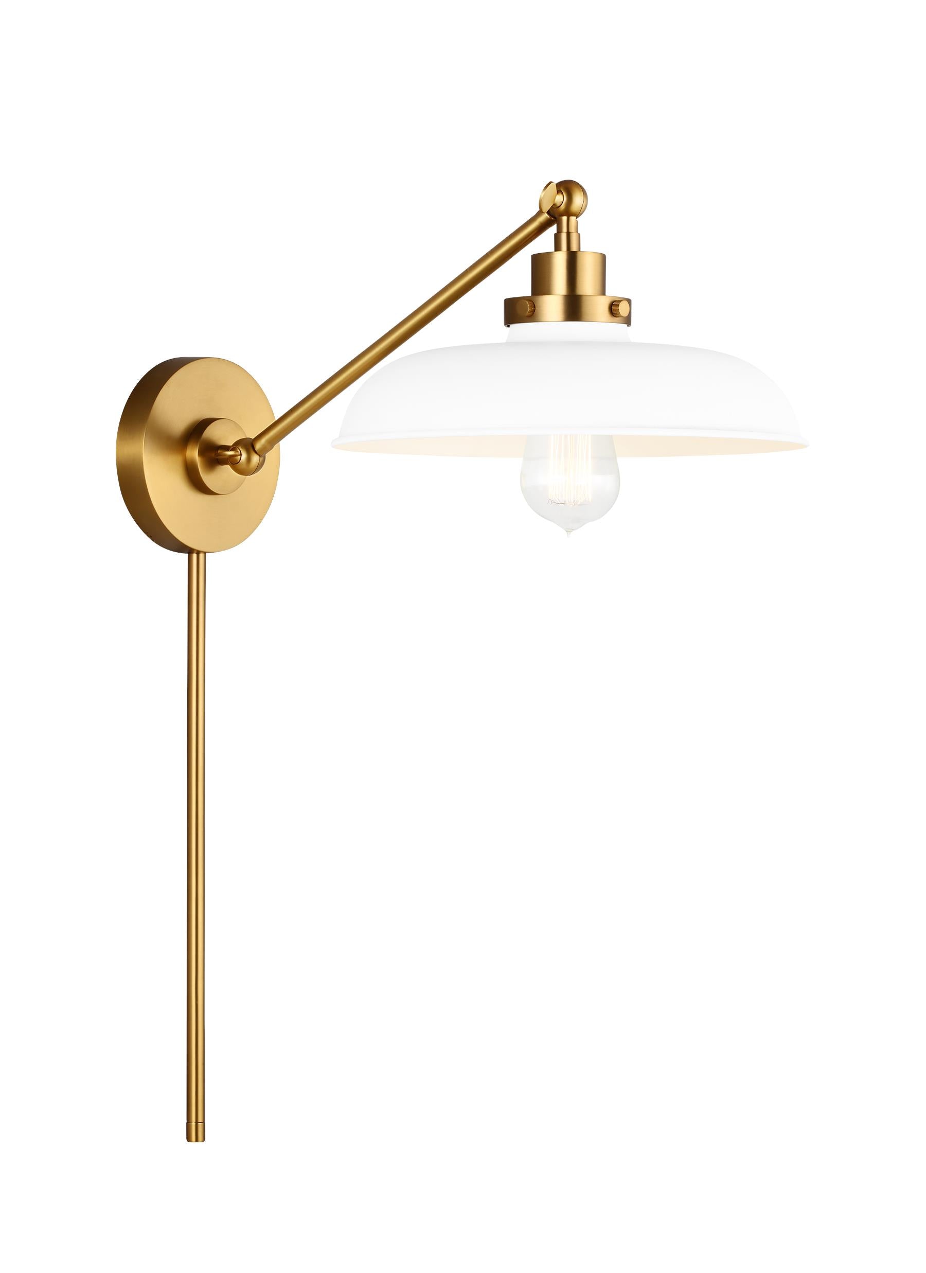 Wellfleet Single Arm Wide Task Sconce