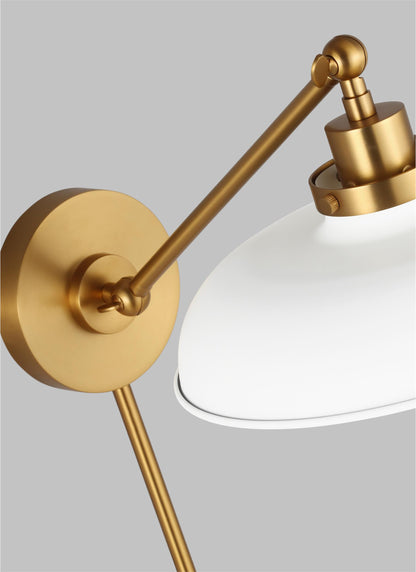 Wellfleet Single Arm Wide Task Sconce