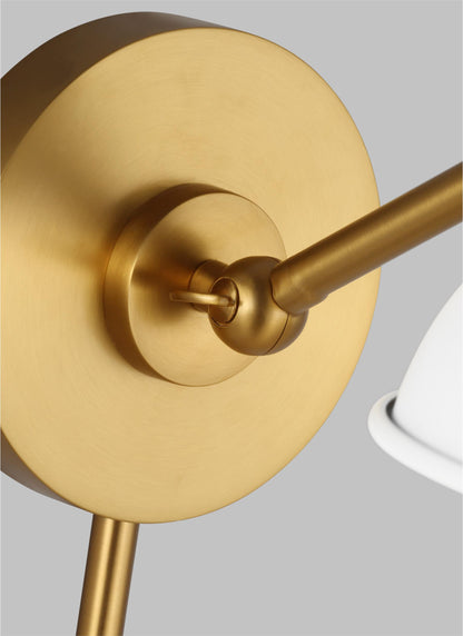 Wellfleet Single Arm Wide Task Sconce