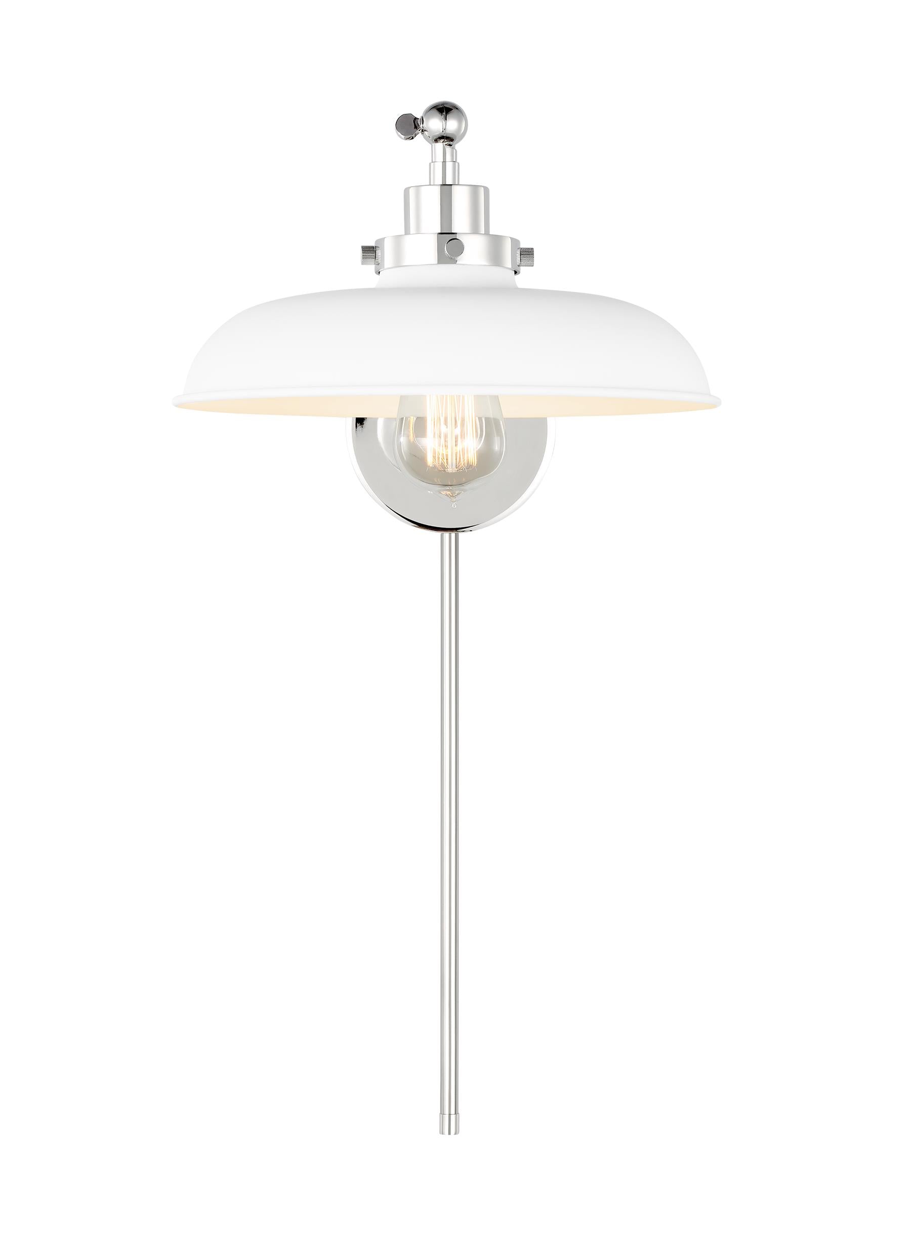 Wellfleet Single Arm Wide Task Sconce