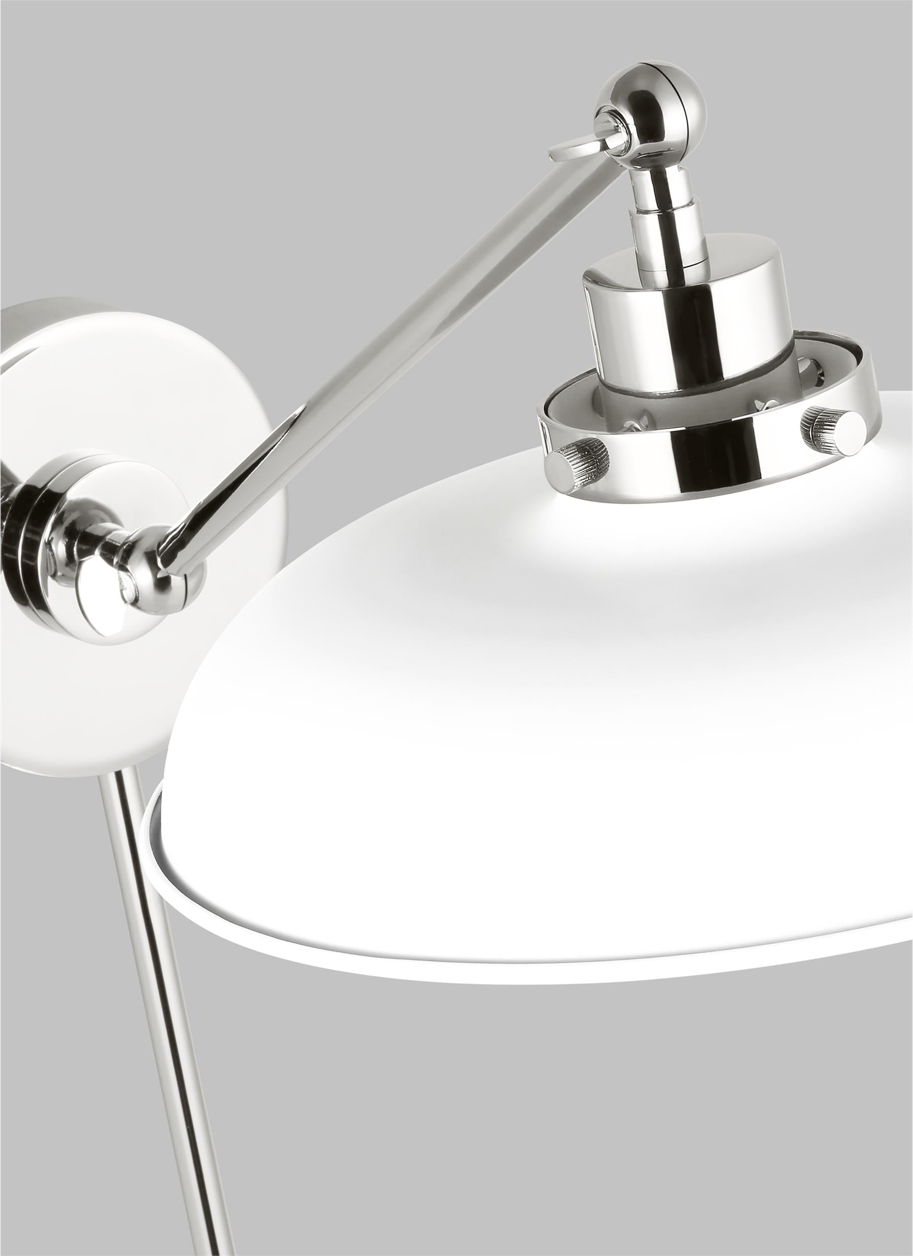 Wellfleet Single Arm Wide Task Sconce