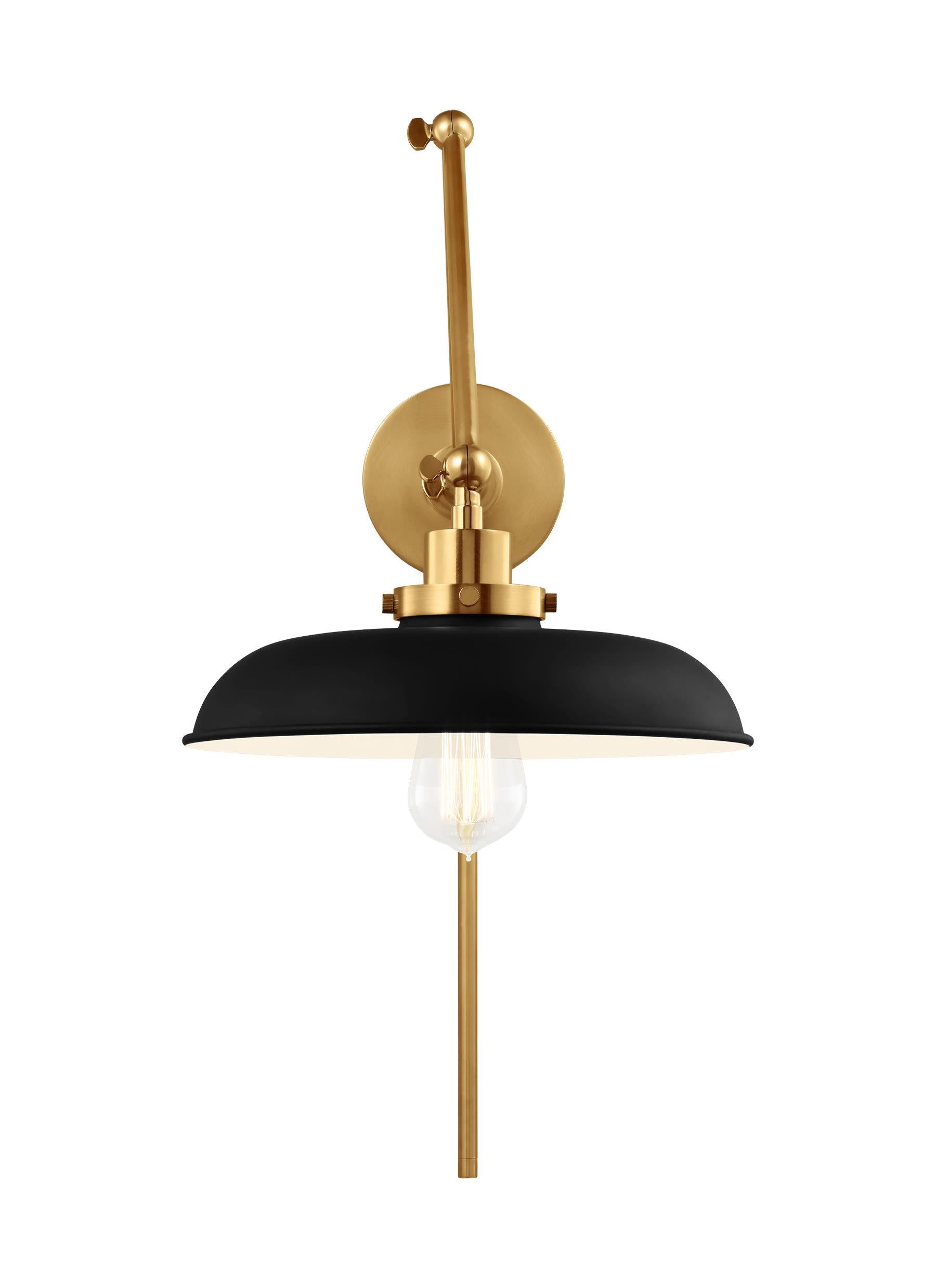Wellfleet Double Arm Wide Task Sconce
