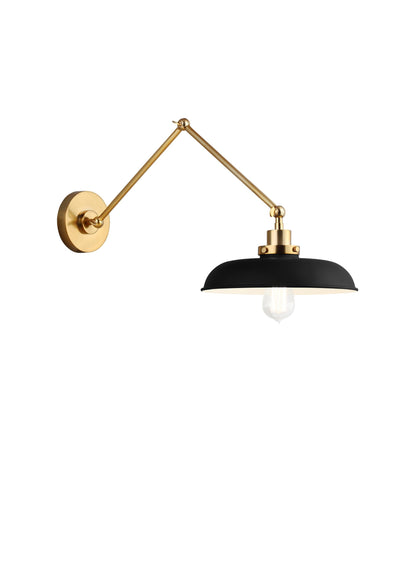 Wellfleet Double Arm Wide Task Sconce