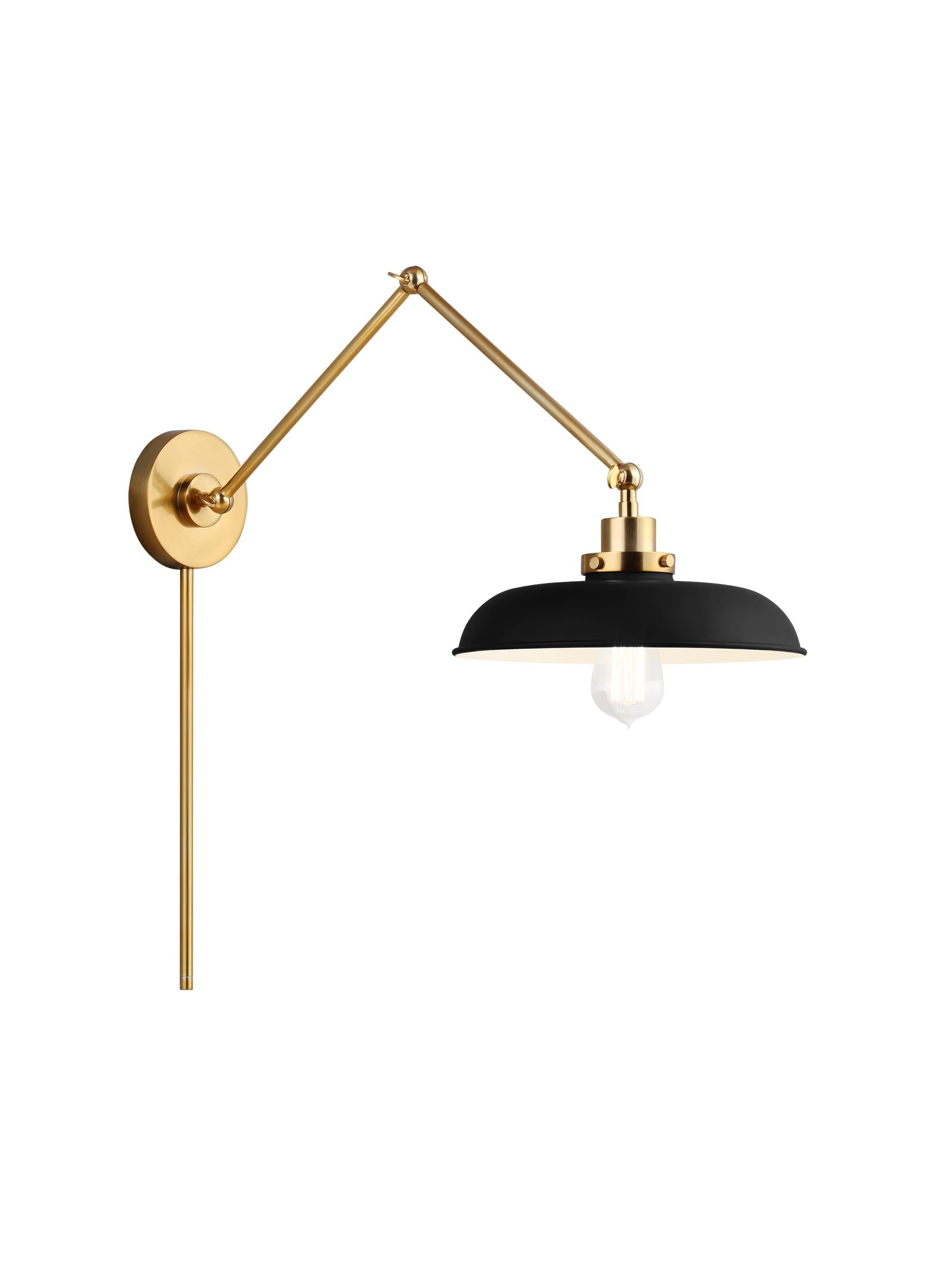 Wellfleet Double Arm Wide Task Sconce