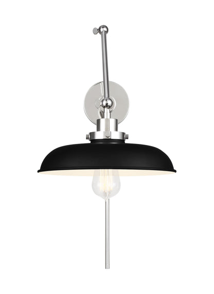 Wellfleet Double Arm Wide Task Sconce
