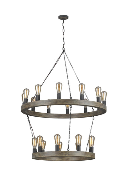 Avenir Two-Tier Chandelier